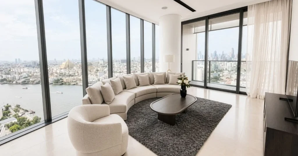 Riverview Condo Bangkok for Rent -Banyan Tree Residences Riverside Bangkok